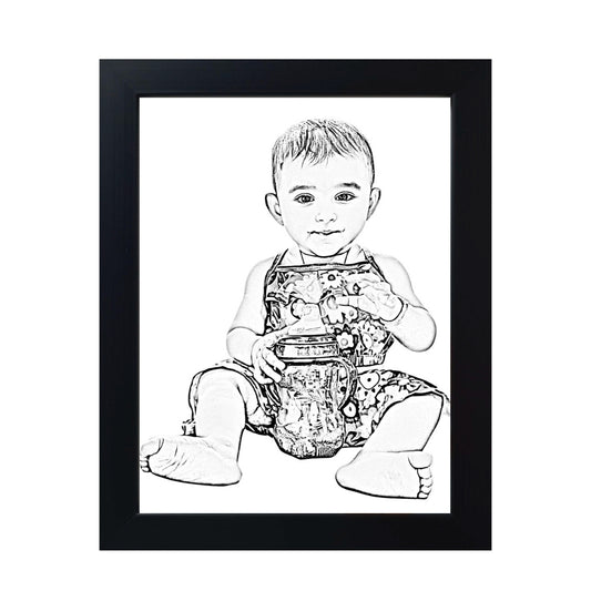 Personalized Art To Color LED Frame