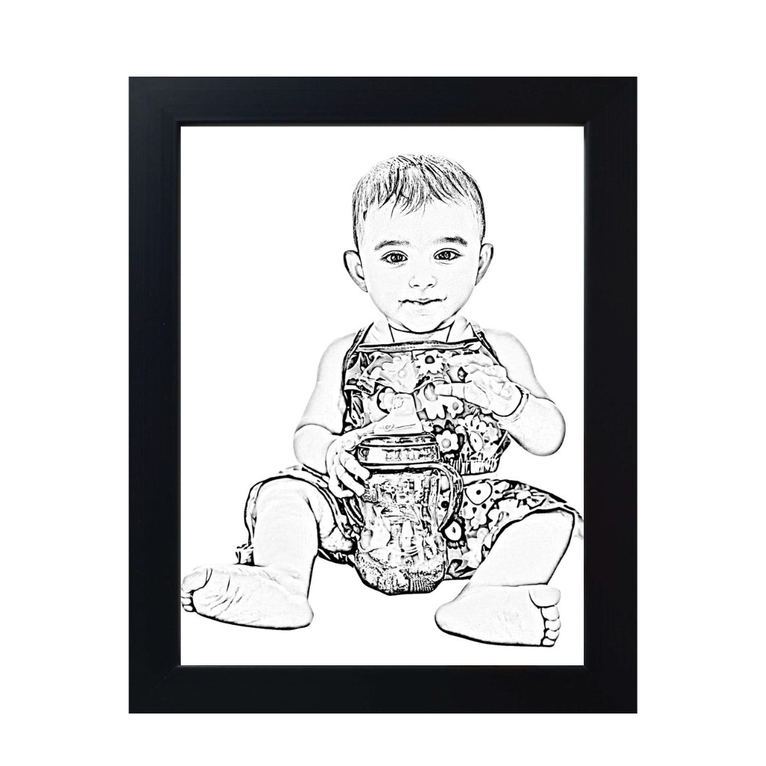 Personalized Art To Color LED Frame