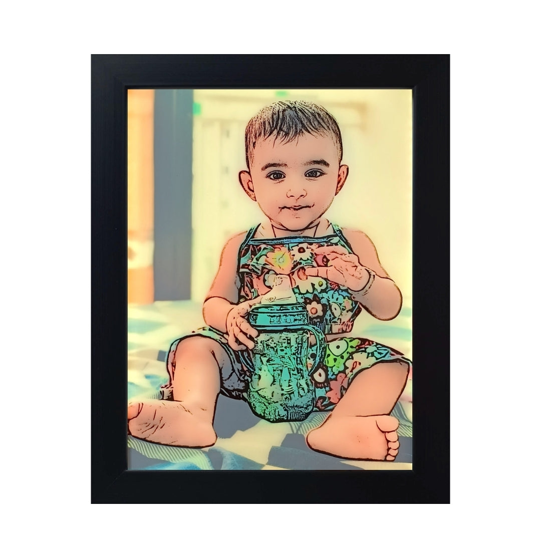 Personalized Art To Color LED Frame